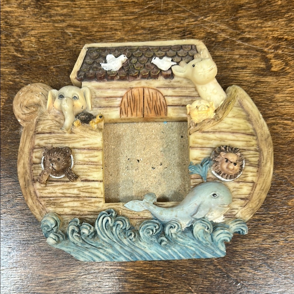 Noah's Ark Animal Picture Frame